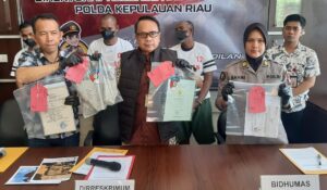 Polda Kepri Ringkus Tiga Tersangka Premanisme Dan Pengerusakan di Batam
