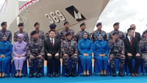 TNI AL Luncurkan Kapal Korvet Bung Karno-369, Gantikan KRI Barakuda-633