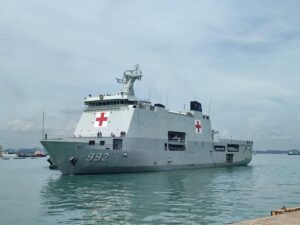 Tiga KRI Satgas IMDEX Asia 23 Tiba di Batam