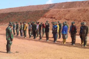 Ratusan Personel TMMD Laksanakan Apel di Lokasi Kavling Seraya Batam