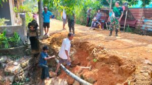 Antisipasi Banjir, TMMD ke-116 Batam Bidik Pembangunan Drainase dan Gorong-gorong di Kavling Seraya