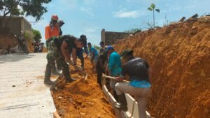 Progres TMMD di Kavling Seraya Batam Telah Tahap Finising