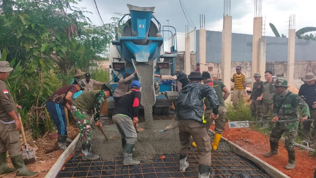 Personel TMMD Tingkatkan Intensitas Pengerjaan Fisik di Kavling Saraya Sambau