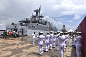 Kapal Perang India INS Kavaratti-P31 Tiba di Batam Untuk Latihan Bersama KRI Sultan Iskandar Muda-367