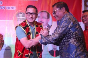 Kabid Humas Polda Kepri Hadiri Pelantikan DPW Persatuan Masyarakat Nias Barat