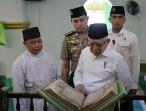 Wapres RI Akhiri Kunker ke Kepri Dengan Wisata Religi di Pulau Penyengat