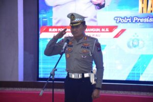 Dirlantas Polda Kepri Adakan Lomba PBB Pocil di HUT Bhayangkara ke 77