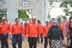 Polda Kepri Gelar Olah Raga Bersama Seluruh Elemen di Batam