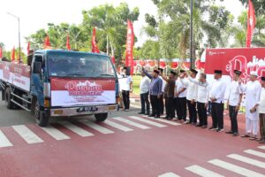 Polda Kepri Sembelih 56 Ekor Sapi, 23 Kambing dan 1 Ekor Domba di Hari Raya Idul Adha 1444 H