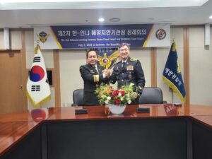 Bakamla RI – Korea Coast Guard Lakukan Pertemuan Bilateral Ke 2