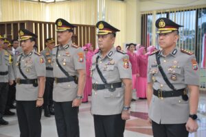 Kapolda Kepri Pimpin Sartijab Wakapolda, Dirpolairud dan Kabid Humas