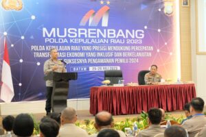 Wakapolda Pimpin Musrenbang Polda Kepri Tahun 2023