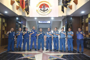 Kepala KSOP Khusus Batam Kunjungi Mako Lantamal IV