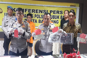 Polsek Lubuk Baja Ringkus Dua Residivis Curanmor Spesialis Motor Trail