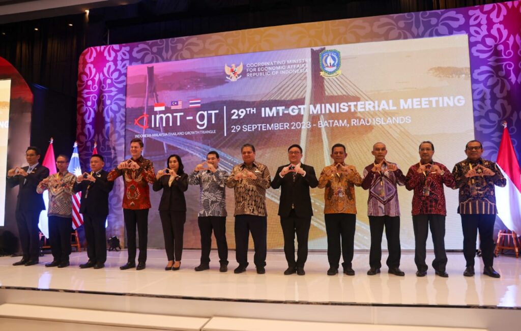 Menko Airlangga Pimpin Pertemuan Antar Menteri Pada Forum Pertemuan IMT-GT