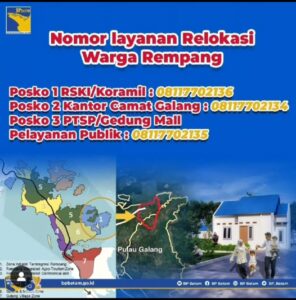 Ayo Daftar Lebih Awal, Warga Rempang Dapat Prioritas Pilih Rumah Ganti
