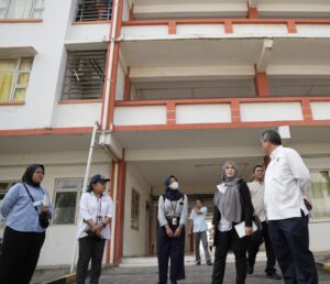 Ombudsman RI Tinjau Hunian Sementara