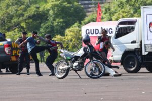 Polda Kepri Gelar Simulasi Pengamanan Pemilu 2024