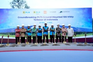 PLN-Aruna PV Bangun PLTS Ground-Mounted Terbesar di Indonesia
