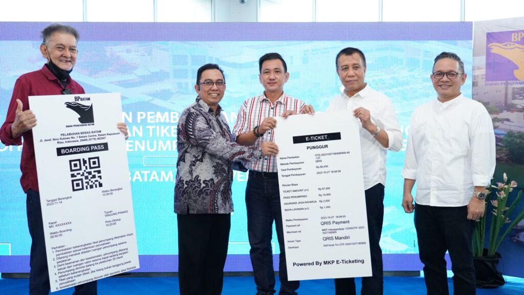 Tiket Online dan Cashless Payment Mulai Diterapkan di Pelabuhan Domestik Batam