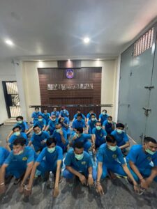 Rutan Batam Mutasi 50 Napi ke Lapas Narkotika Tanjungpinang