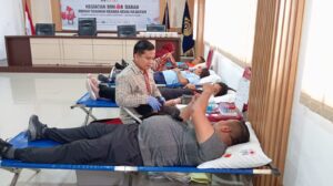 Bukti Kepedulian, Rutan Batam Laksanakan Donor Darah