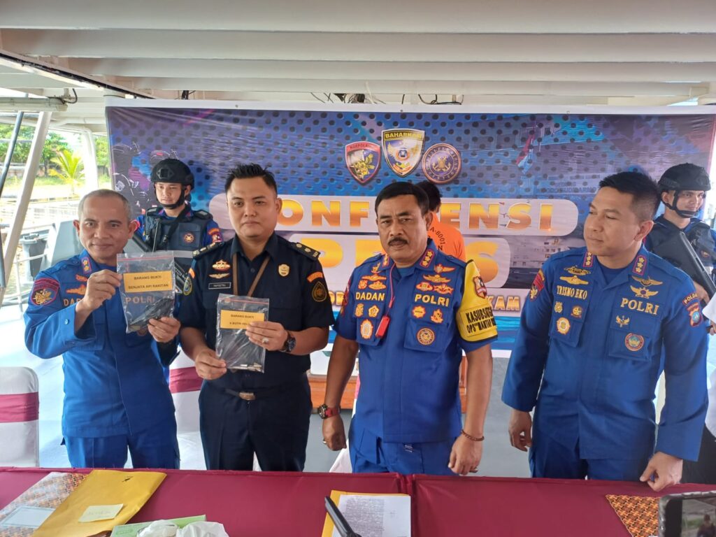 Baharkam Duga Senpi Nahkoda KIA Vietnam Untuk Menakuti ABK dan Melawan Petugas