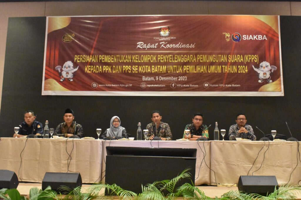 KPU Kota Batam Segera Rekrut 22 Ribu Petugas KPPS, Ini Syaratnya