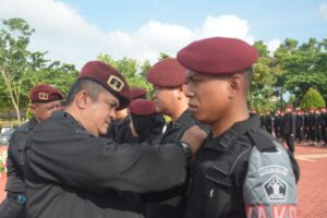 Rutan Batam Laksanakan Apel Siaga Nataru dan Ikrar Netralitas Petugas