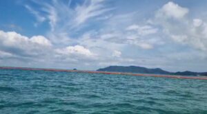 TNI AL Evakuasi Kapal Tanker Kandas di Pasir Panjang