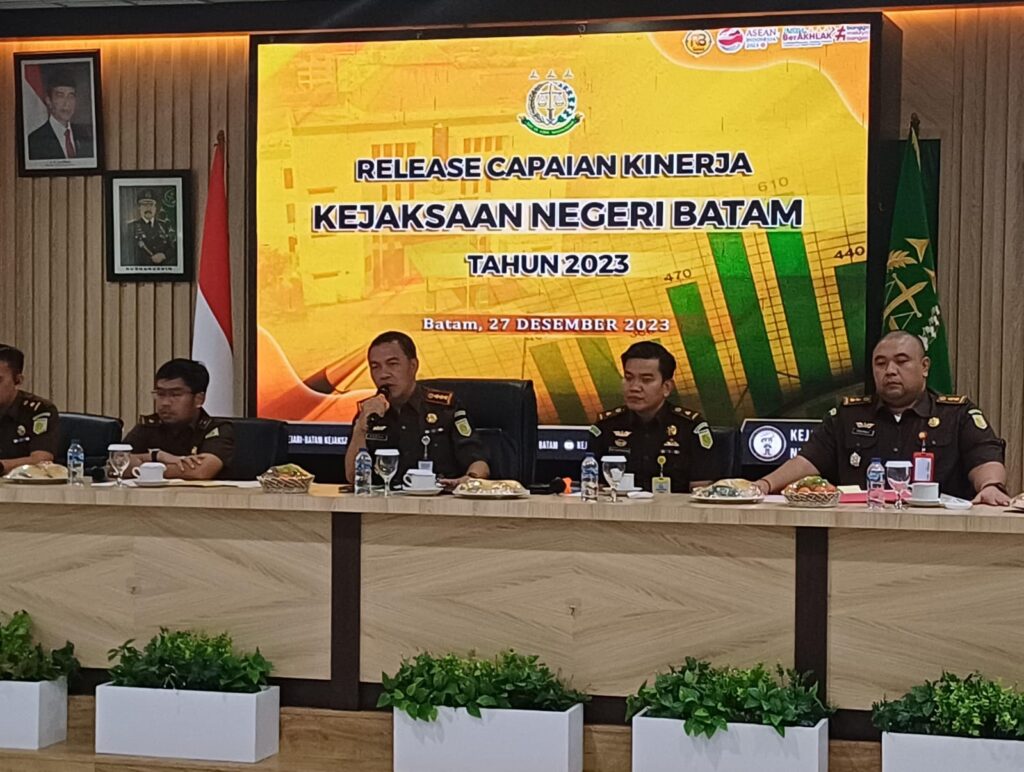 Kejari Batam Selesaikan 5 Kasus Korupsi Selama Tahun 2023