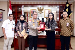 Kapolda Kepri Terima Audensi PT Garuda Indonesia