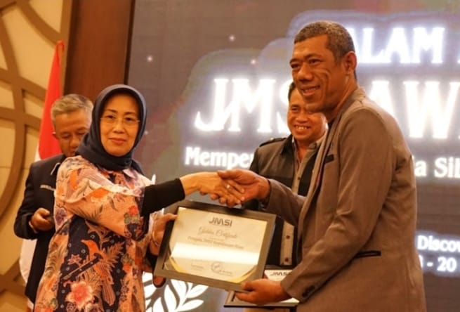Pengda Kepri Raih Penghargaan Gold Ketiga JMSI Award 2024