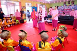 Bhayangkari Polda Kepri Sambangi Mapolresta Tanjungpinang