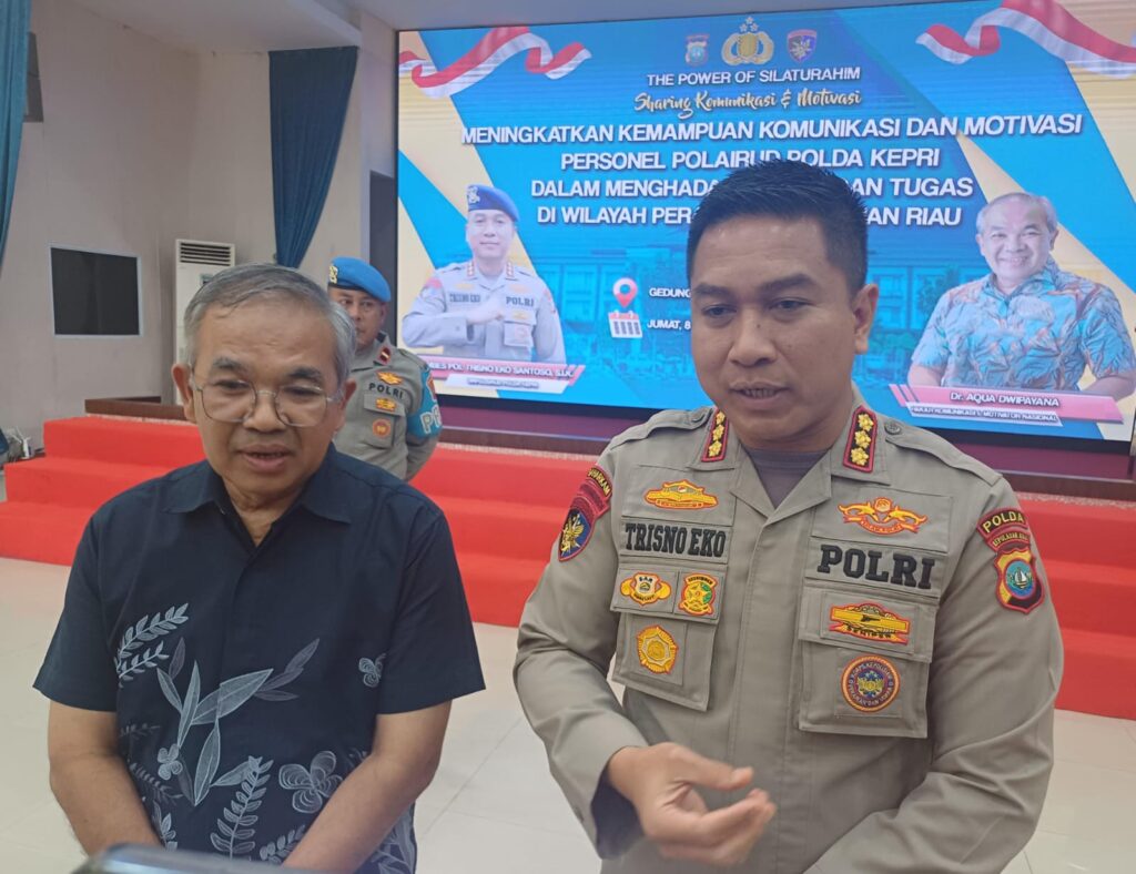 Tingkatkan Komunikasi Personil, Ditpolairud Polda Kepri Hadirkan Motivator Handal