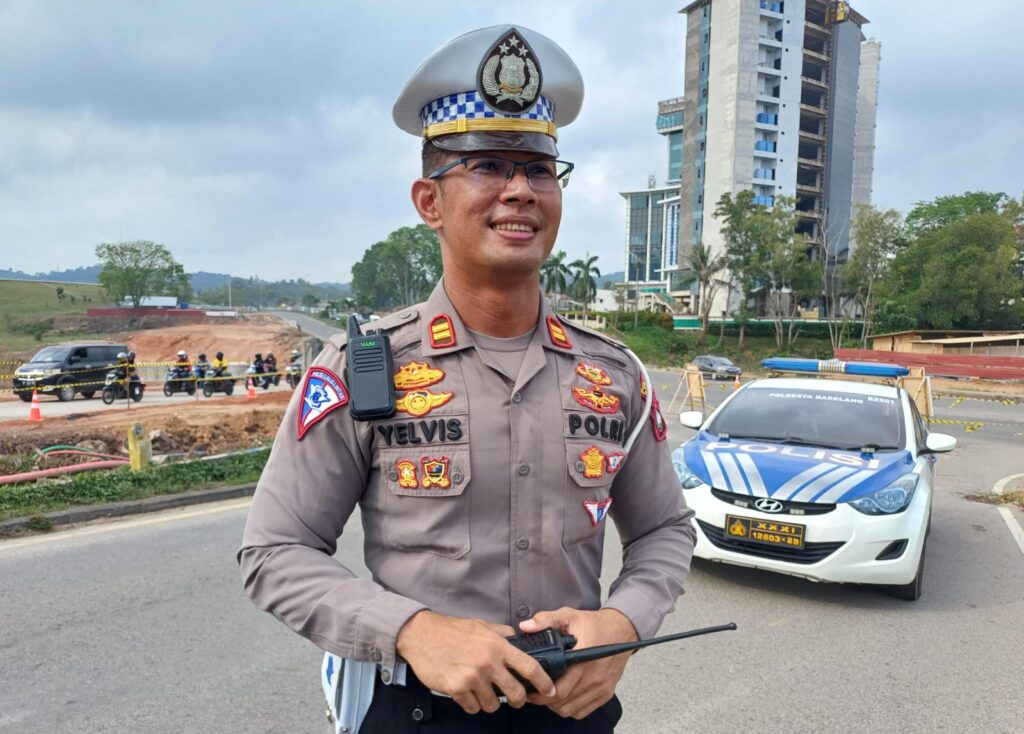 Polisi Himbau Warga Hati-hati Melintasi Shotlink-UIB saat Weekend
