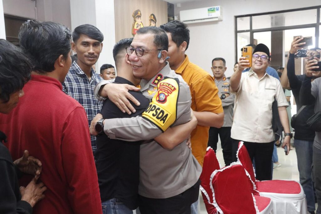 Moment Lebaran, Kapolda Kepri Fasilitasi Restorative Justice 8 Tersangka Kasus Rempang
