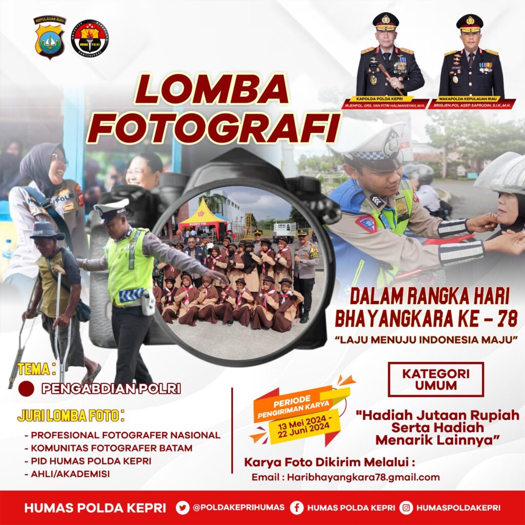 HUT Bhayangkara ke 78, Polda Kepri Gelar Berbagai Perlombaan