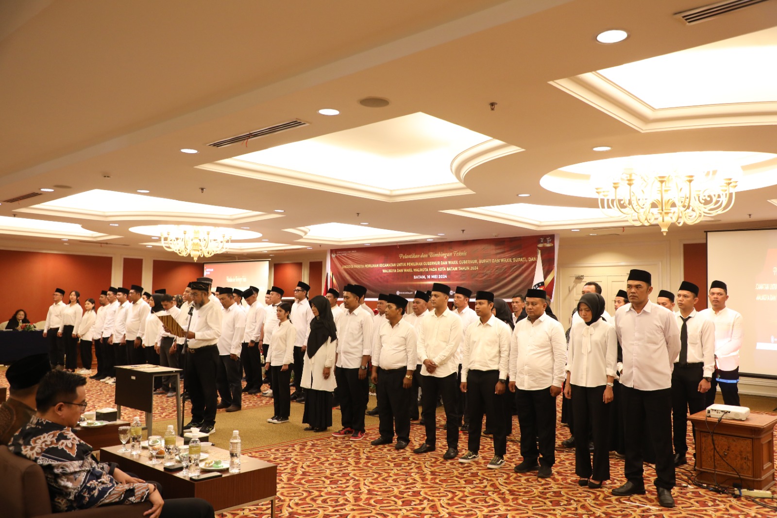 Sebanyak 60 Anggota PPK Dilantik KPU Batam