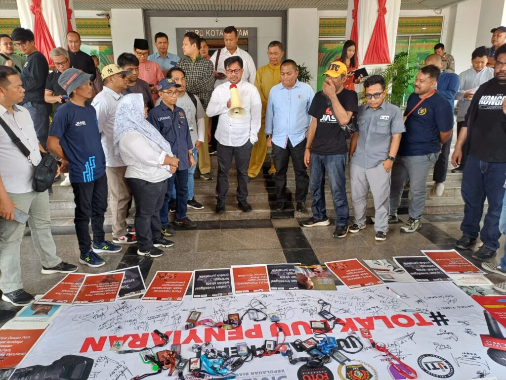 Temui Jurnalis, Cak Nur: RUU Penyiaran Berpotensi Menghidupakan Orde Baru