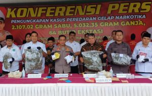 Satnarkoba Polresta Barelang Ringkus 12 Tersangka Peredaran Narkoba di Batam
