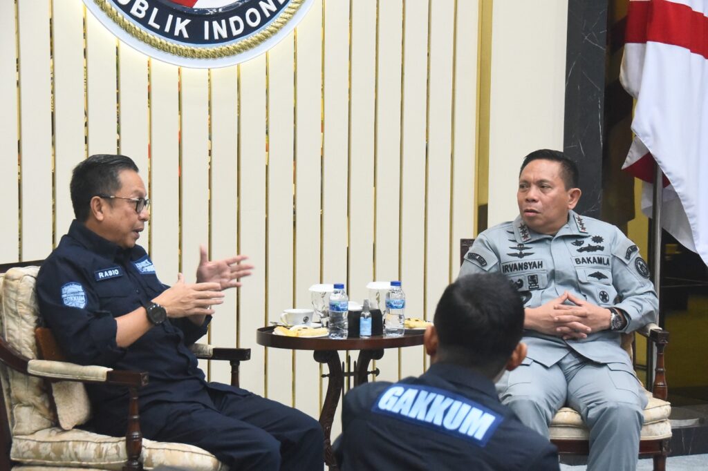 Kepala Bakamla RI Terima Kunjungan Dirjen Penegakan Hukum LHK