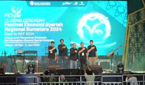 Bazaar UMKM FESyar Regional Sumatera Resmi Ditutup, Transaksi Capai Rp 2 Miliar