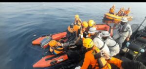 Bakamla RI Bersama Tim SAR Gabungan Temukan Korban Tenggelam