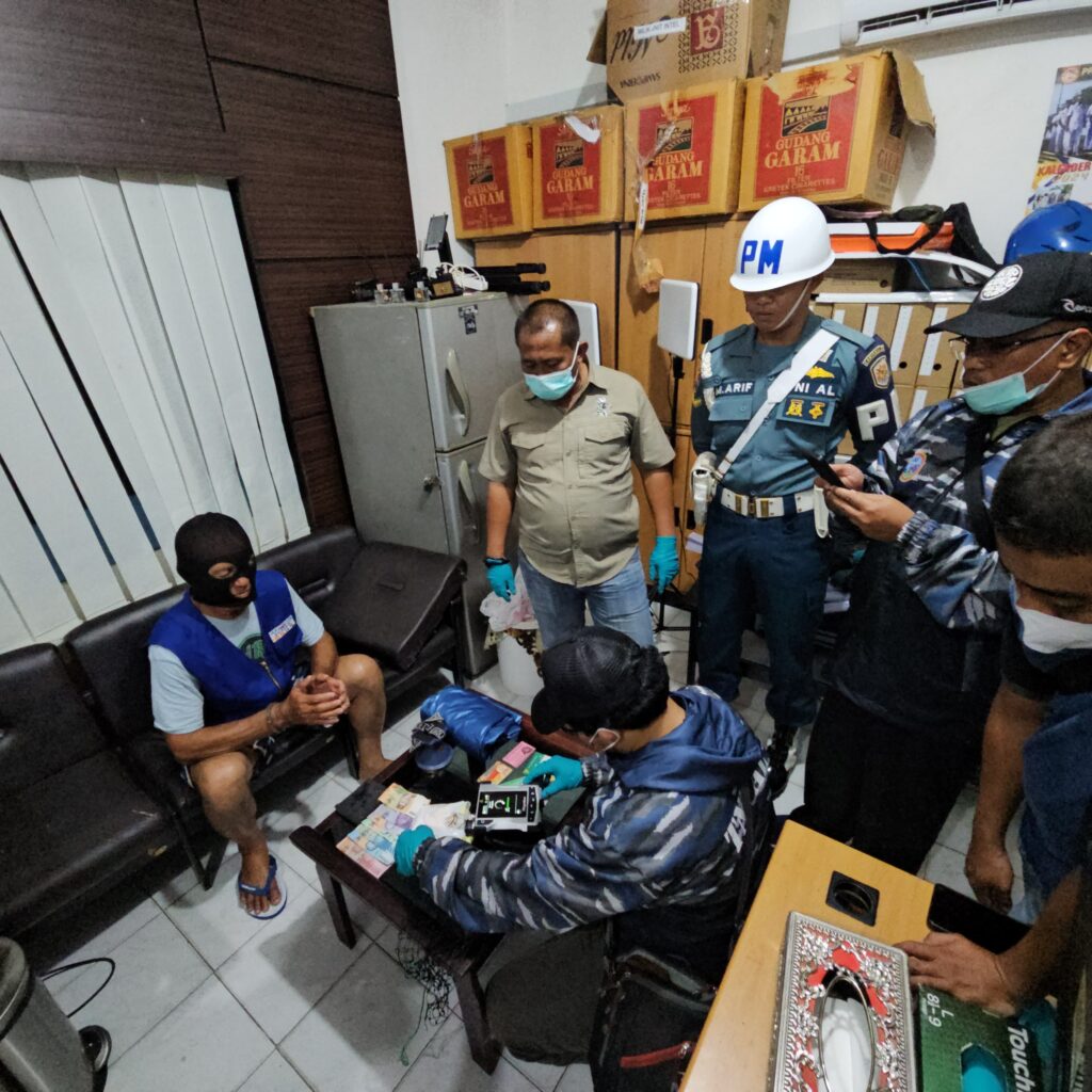 TNI AL Gagalkan Penyelundupan Sabu Dari Malaysia di Bintan