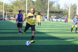 Tim Futsal DPRD Batam Imbangi Dinas Pemuda dan Olah Raga