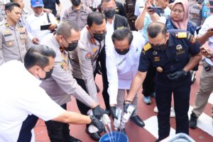 Sinergi Bea Cukai dan Polda Kepri Gagalkan Peredaran Narkoba