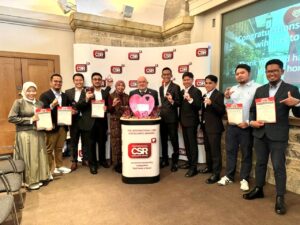 PT Pertamina Patra Niaga Regional Sumbagut Raih Penghargaan International CSR Di London