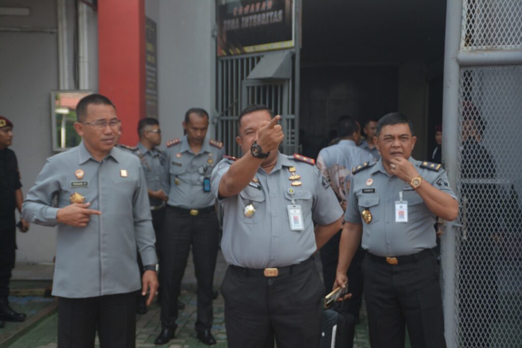 Rutan Batam Terima Kunjungan Dirpamintel Ditjenpas