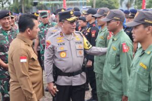 Kapolda Kepri Pimpin Apel Gelar Pasukan Operasi Mantap Praja 2024